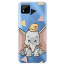 Funda para Realme 8i Oficial de Disney Dumbo Silueta Transparente - Dumbo