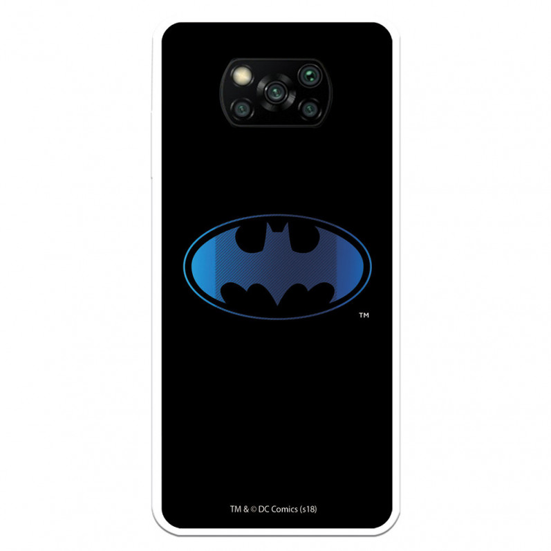 Coque pour Xiaomi Poco X3 Pro Oficielle de DC Comics Batman Logo Transparente - DC Comics