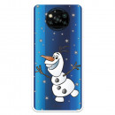 Funda para Xiaomi Poco X3 Pro Oficial de Disney Olaf Transparente - Frozen