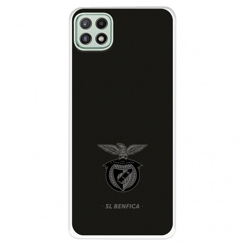 Funda para Samsung Galaxy A22 5G del Escudo Fondo Negro  - Licencia Oficial Benfica