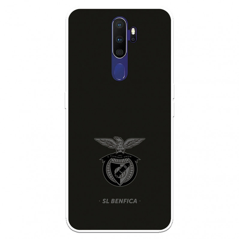 Funda para Oppo A9 2020 del Escudo Fondo Negro  - Licencia Oficial Benfica