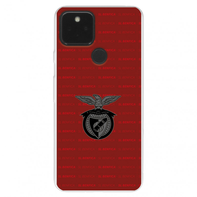 Funda para Google Pixel 5A del Escudo Fondo Granate  - Licencia Oficial Benfica