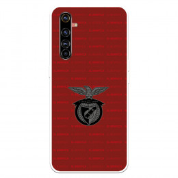 Funda para Realme X50 Pro 5G del Escudo Fondo Granate  - Licencia Oficial Benfica