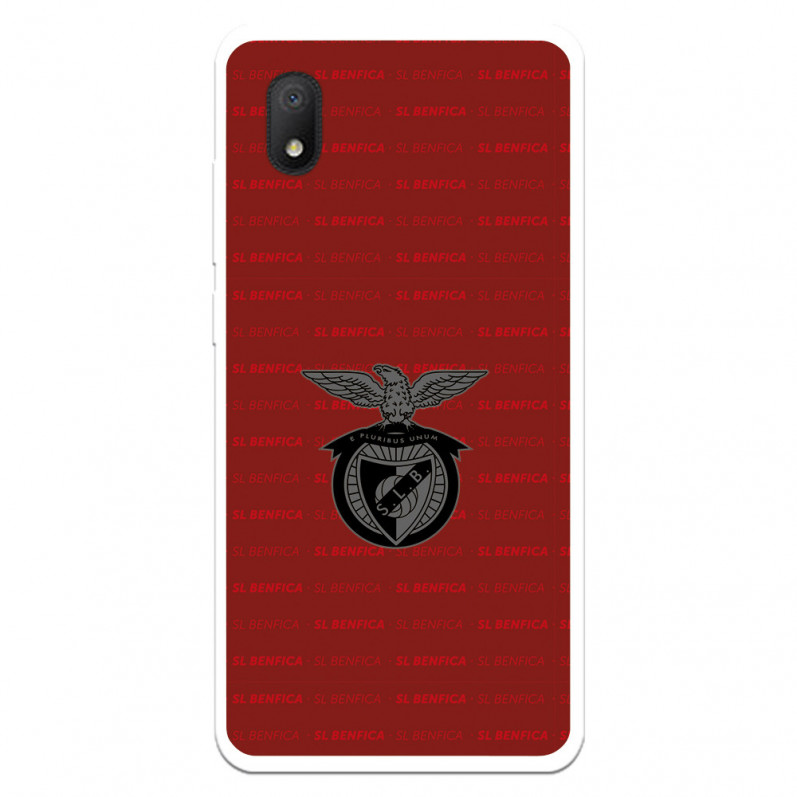 Funda para Alcatel 1B 2020 del Escudo Fondo Granate  - Licencia Oficial Benfica