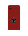 Funda para Alcatel 1B 2020 del Escudo Fondo Granate  - Licencia Oficial Benfica