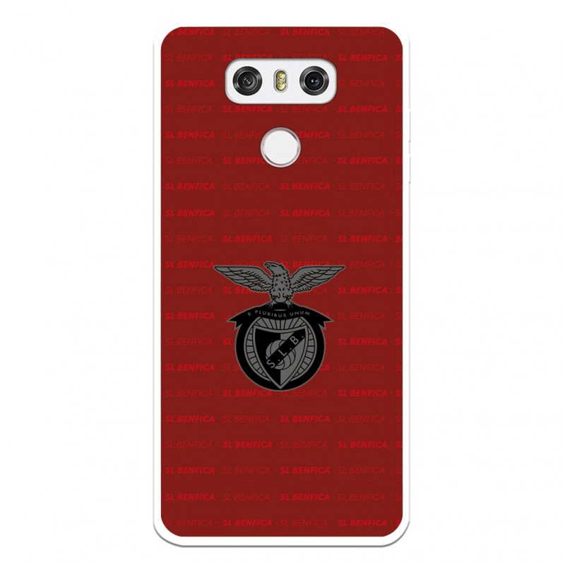 Funda para LG G6 del Escudo Fondo Granate  - Licencia Oficial Benfica