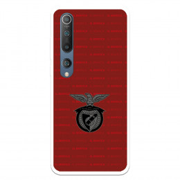 Funda para Xiaomi Mi 10 del Escudo Fondo Granate  - Licencia Oficial Benfica