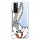 Coque pour Vivo Y70 Officielle de Warner Bros Bugs Bunny Silhouette Transparente - Looney Tunes