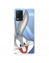 Coque pour Realme 8 5G Officielle de Warner Bros Bugs Bunny Silhouette Transparente - Looney Tunes