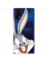 Coque pour Realme 7 Pro Officielle de Warner Bros Bugs Bunny Silhouette Transparente - Looney Tunes