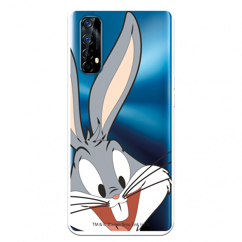 Coque pour Realme 7 Officielle de Warner Bros Bugs Bunny Silhouette Transparente - Looney Tunes