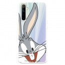 Coque pour Realme 6 Officielle de Warner Bros Bugs Bunny Silhouette Transparente - Looney Tunes