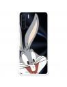 Coque pour Oppo A91 Officielle de Warner Bros Bugs Bunny Silhouette Transparente - Looney Tunes