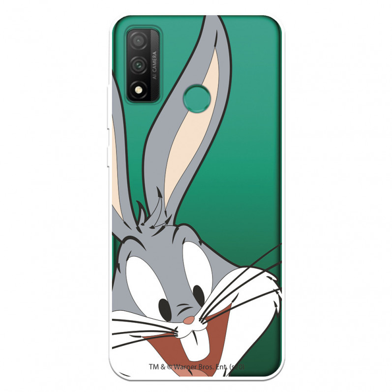 Coque pour Huawei P Smart 2020 Officielle de Warner Bros Bugs Bunny Silhouette Transparente - Looney Tunes