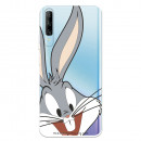 Coque pour Honor 9x Officielle de Warner Bros Bugs Bunny Silhouette Transparente - Looney Tunes