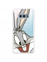 Coque Officielle Warner Bros Bugs Bunny Transparente pour Samsung Galaxy S10e - Looney Tunes