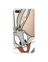 Coque Officielle Warner Bros Bugs Bunny Transparente pour Huawei Y6 Pro 2017 - Looney Tunes