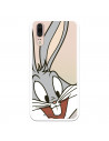 Coque Officielle Warner Bros Bugs Bunny Transparente pour Huawei P20 - Looney Tunes