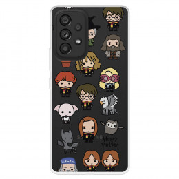 Funda para Samsung Galaxy A53 Oficial de Harry Potter Personajes Iconos - Harry Potter