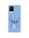 Funda para Vivo Y33s Oficial de Disney Stitch Azul - Lilo & Stitch