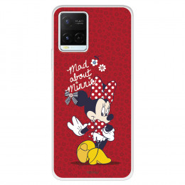 Funda para Vivo Y33s Oficial de Disney Minnie Mad About - Clásicos Disney