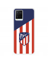 Coque pour Vivo Y33s de l'Atlético de Madrid Écusson Fond Atlético - License Oficielle de l'Atlético de Madrid