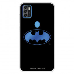 Funda para ZTE Blade A31 Oficial de DC Comics Batman Logo Transparente - DC Comics