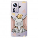 Funda para Xiaomi 12 Oficial de Disney Dumbo Silueta Transparente - Dumbo