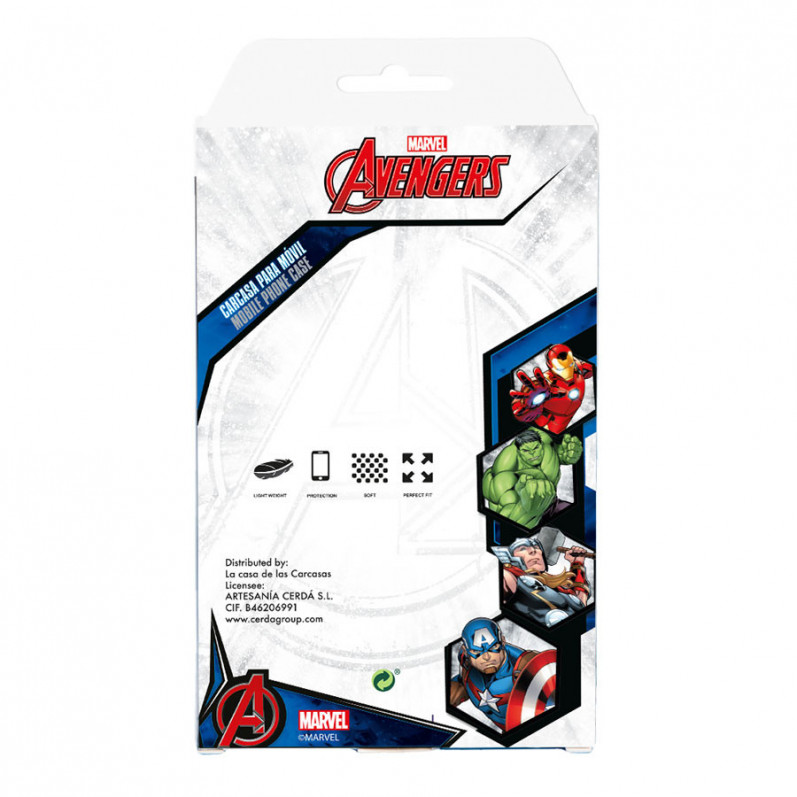 Funda para Realme X2 Pro Oficial de Marvel Capitán América Escudo  Transparente - Marvel