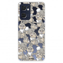 Funda para Oppo Find X5 Lite Oficial de Disney Tambor Patrones - Bambi