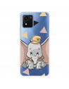 Funda para Vivo Y01 Oficial de Disney Dumbo Silueta Transparente - Dumbo