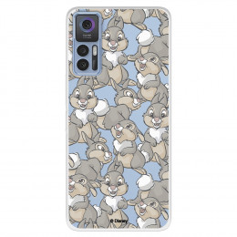 Funda para TCL 30 5G Oficial de Disney Tambor Patrones - Bambi