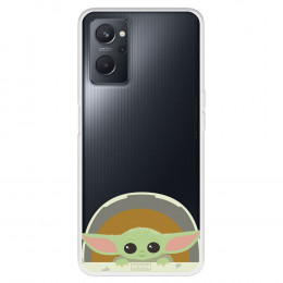 Funda para OPPO A76 Oficial de Star Wars Baby Yoda Sonrisas - The Mandalorian