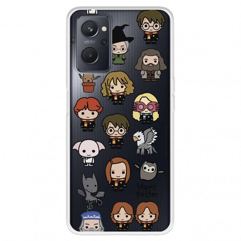 Funda para OPPO A76 Oficial de Harry Potter Personajes Iconos - Harry Potter