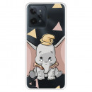 Funda para Realme C31 Oficial de Disney Dumbo Silueta Transparente - Dumbo