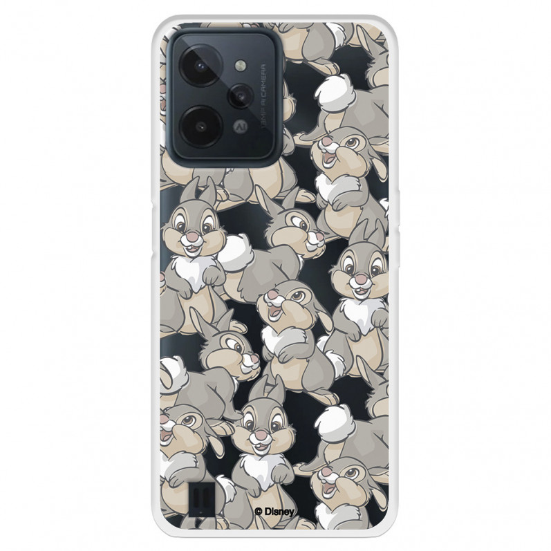 Funda para Realme C31 Oficial de Disney Tambor Patrones - Bambi