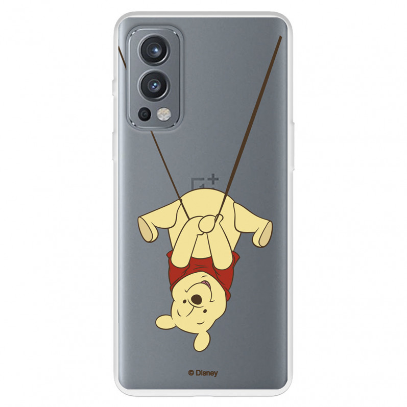 Funda para OnePlus Nord CE 2 Oficial de Disney Winnie  Columpio - Winnie The Pooh