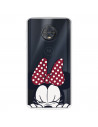 Funda para Motorola Moto G6 Oficial de Disney Minnie Cara - Clásicos Disney