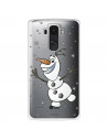 Funda para LG G4 Oficial de Disney Olaf Transparente - Frozen