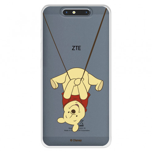 Funda para ZTE Blade V8 Oficial de Disney Winnie  Columpio - Winnie The Pooh