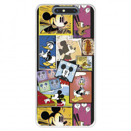 Funda para ZTE Blade V8 Oficial de Disney Mickey Comic - Clásicos Disney