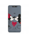 Funda para ZTE Blade V8 Oficial de Disney Mickey y Minnie Beso - Clásicos Disney