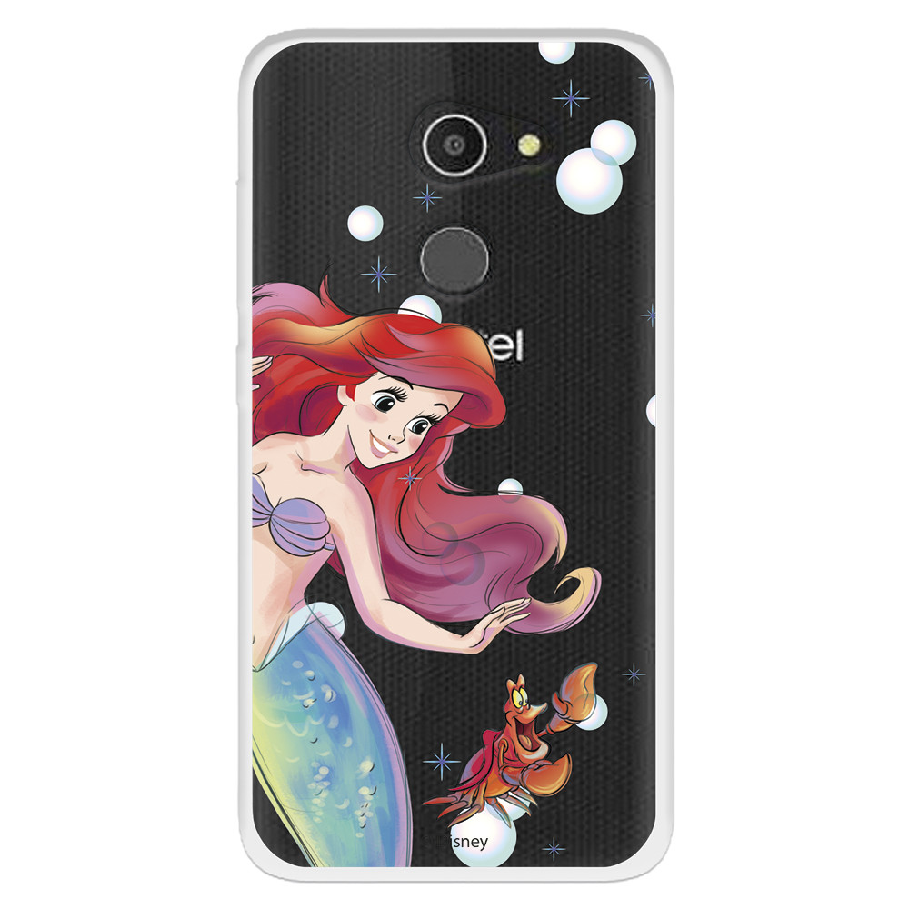 Funda para Xiaomi Redmi Note 10 Pro Oficial de Disney Ariel y Sebastián  Burbujas - La Sirenita