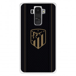 Funda para LG G4 del Atlético de Madrid Escudo Dorado Fondo Negro  - Licencia Oficial Atlético de Madrid