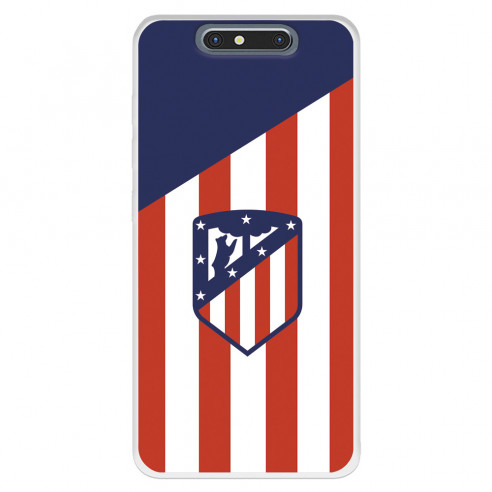 Funda para ZTE Blade V8 del Atlético de Madrid Escudo Fondo Atletico  - Licencia Oficial Atlético de Madrid