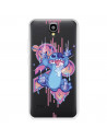 Funda para Huawei Y560 Oficial de Disney Stitch Graffiti - Lilo & Stitch