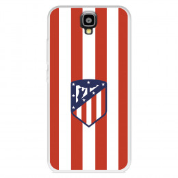 Funda para Huawei Y560 del Atlético de Madrid Escudo Rojiblanco  - Licencia Oficial Atlético de Madrid