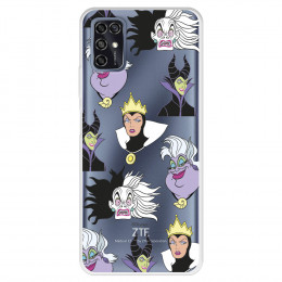 Funda para ZTE Blade V2020 Oficial de Disney Villanas Patrón - Villanas Disney