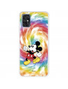 Funda para ZTE Blade V2020 Oficial de Disney Mickey Mickey Tye Die - Clásicos Disney