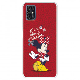 Funda para ZTE Blade V2020 Oficial de Disney Minnie Mad About - Clásicos Disney